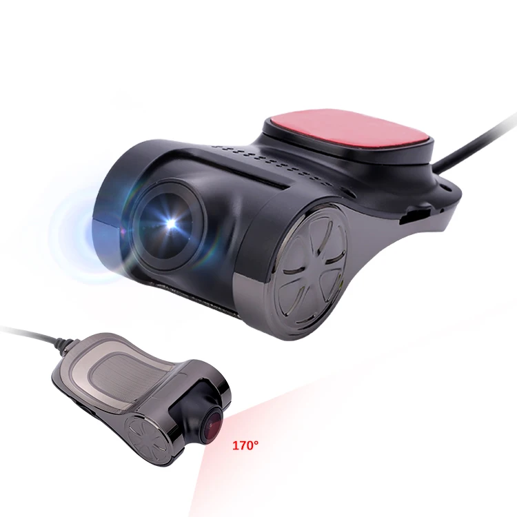 U6 Mini Car Black Box USB Car Dashcam HD Car DVR USB 1080P Car