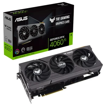 Used ASUS TUF RTX 4060 Ti 8GB GDDR6 Graphics Card for Gaming
