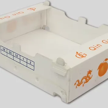 Hollow Broad Fruit Box Waterproof Pp Fruit Storage Box Embossed Design Vegetable Storage Food Stackable Plastic Storage Bin