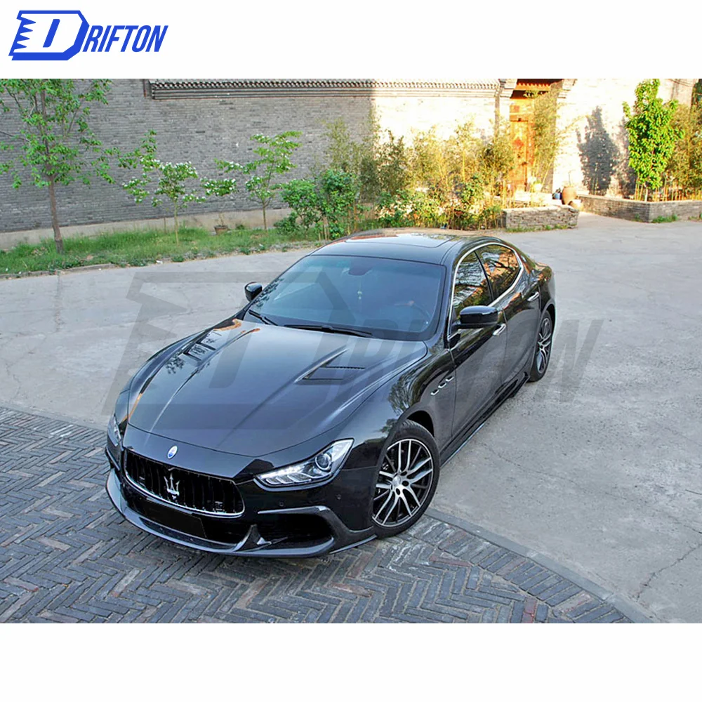 Aspec Style Engine Hood For Maserati Ghibli Carbon Fiber Buy