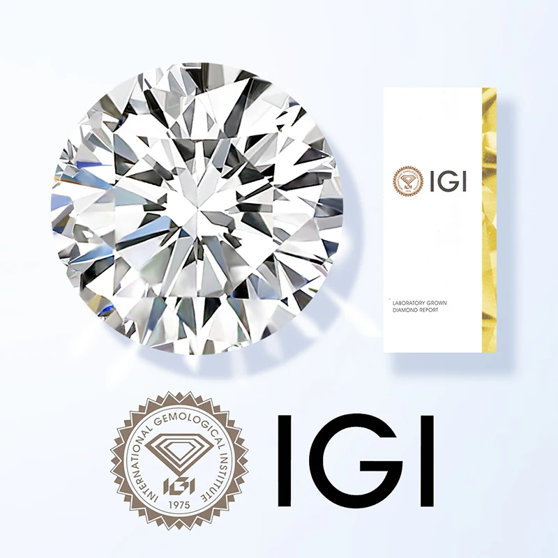 Habib Harga Diamond Gia IGI Certified Lab Created Round Brilliant
