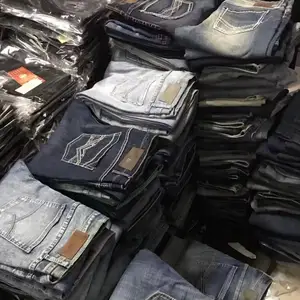Ready-Made Men's Jeans Free Size Fashion Design Summer Collection Bulk Quantity Cheap New Adult Clothing