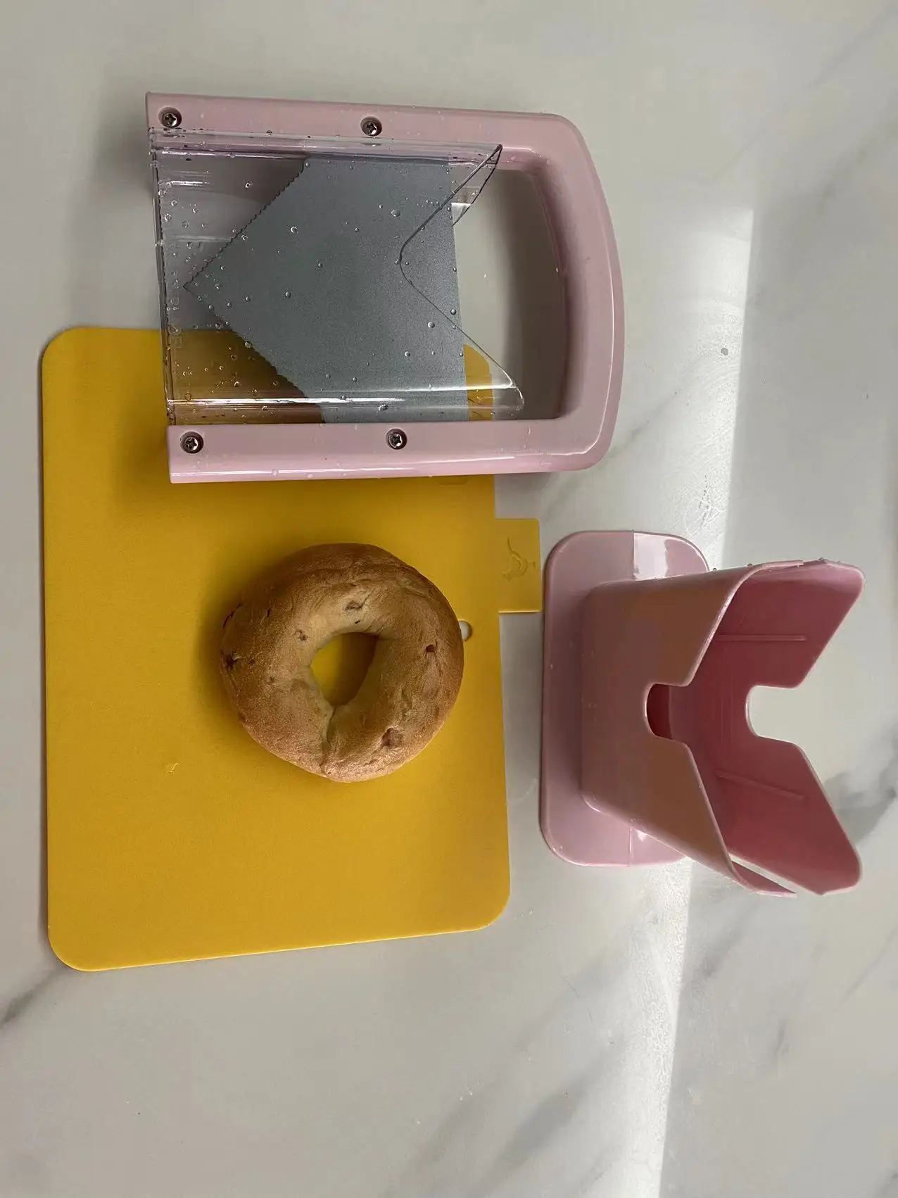 Bake Tool Stainless Steel Kitchen Guillotine Rollsfast Easy Safe Bagel