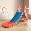 Unicorn slide red-fully enclosed high handrail ball frame