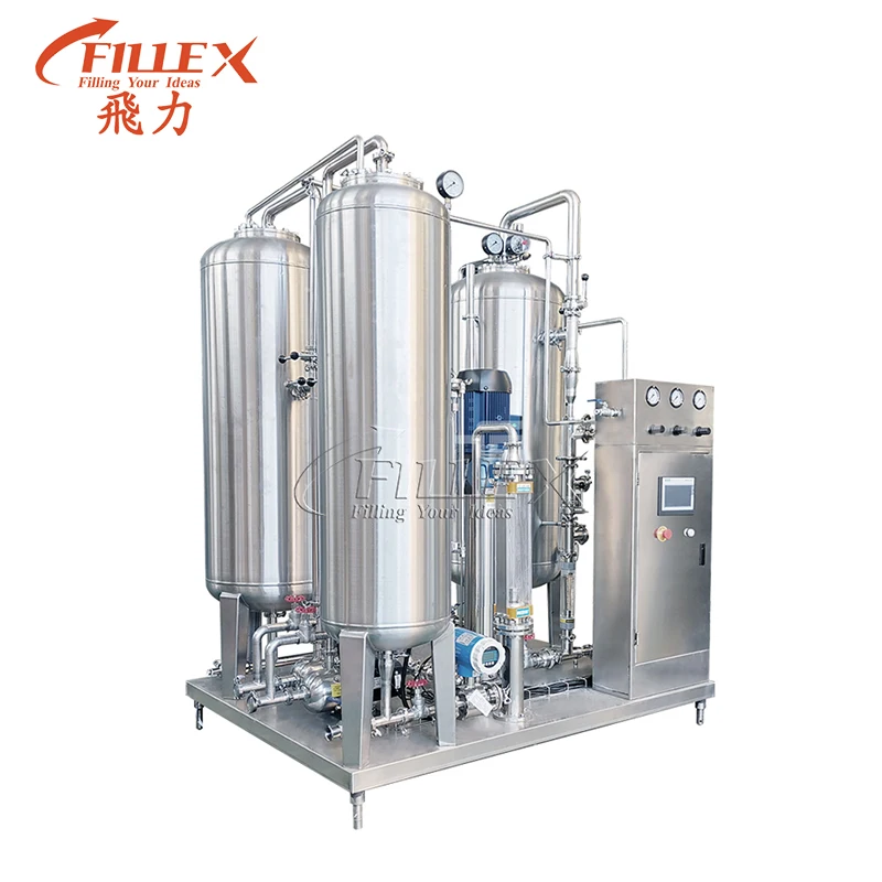 Автоматический смеситель для газированных напитков Co2, машина для смешивания, линия розлива