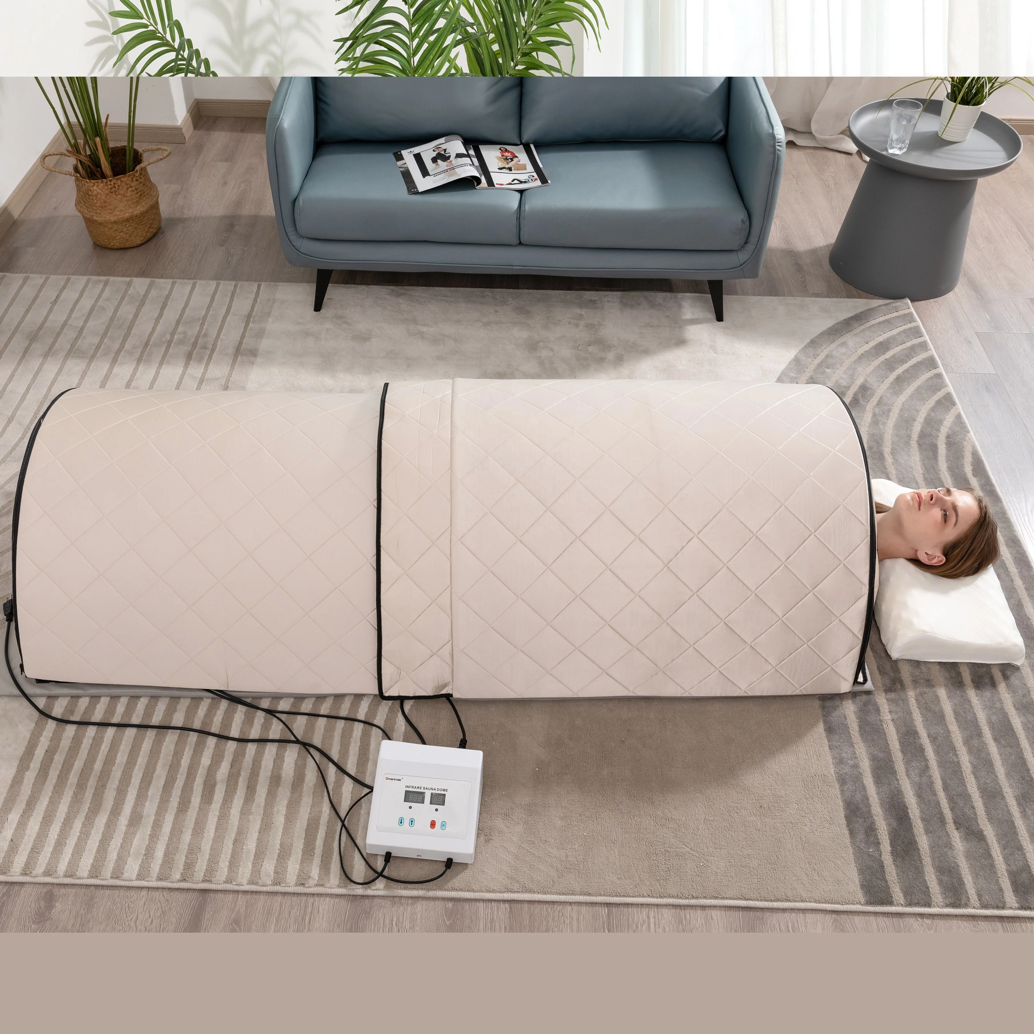 110Vサウナベッドミニ遠赤外線ドームサウナ| Alibaba.com