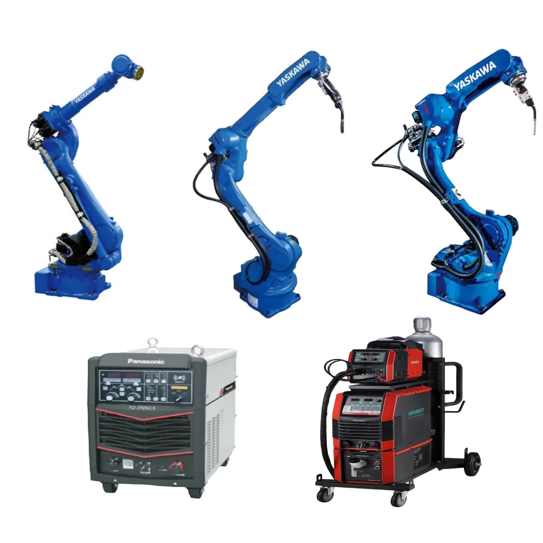 YASKAWA Robot Arm With Welding Machine RD500S and Mig Welding Torch for Powerful Arc Welding Robot