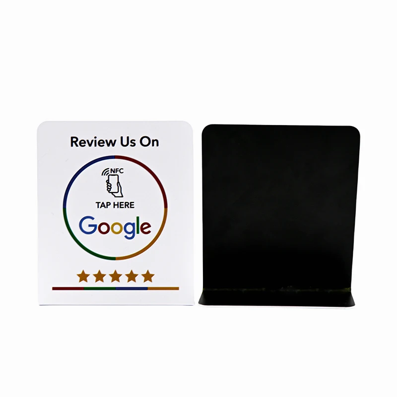 Nfc Stand Google Review Nfc Google Review Qr Code Custom Nfc Chip Stand Ntag215 Ntag216 Chip