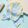 471 Four-legged Blue and Yellow Sport Ice Silk