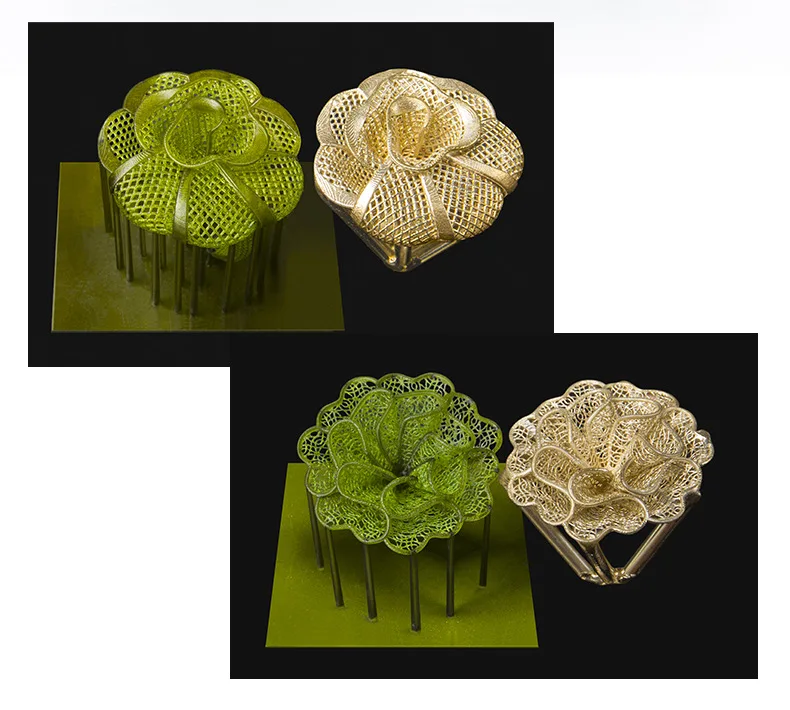 Máy In 3d DLP Để Bàn Thiết Kế Độc Đáo Máy In 3d Sáp Trang Sức Độ Phân Giải 55um DLP