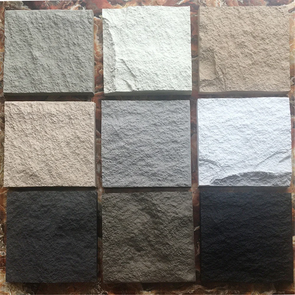PU Polyurethane Mushroom Stone Lightweight Easily Installation Faux Culture Artificial Stone