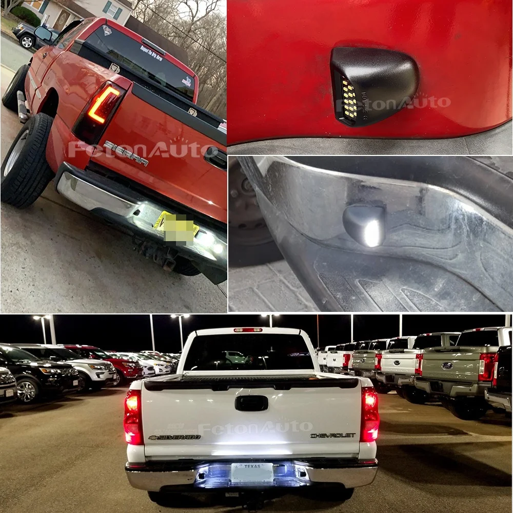 Luz Led De Matrícula Para Gmc Yukon Sierra 1500 2500 | Meses Sin Interés - Foto 14