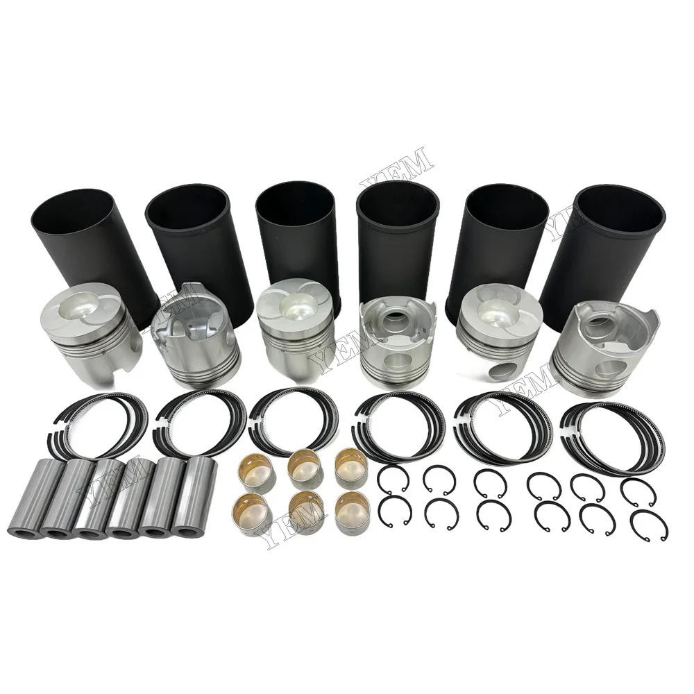 Cylinder Liner Kit Fit for Hino H06C Engine 3