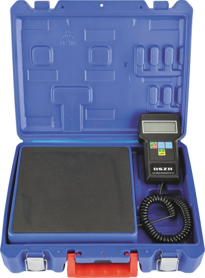 Hot Sales Air Conditioner Portable Accurate Electronic Scale Refrigerant Charging Scale for Refrigerants Weight Balance Scale
