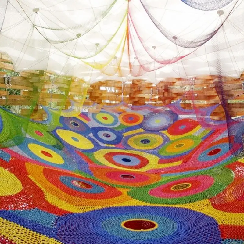 Donut Slide Indoor Playground - Safe & Fun Crochet Maze