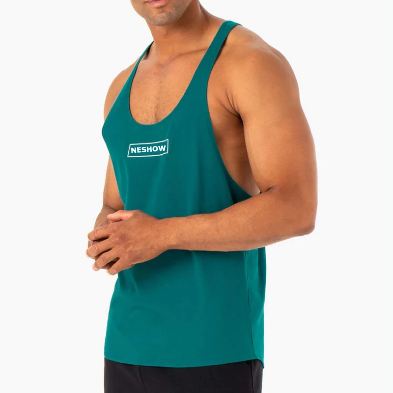 Wholesale 100% Cotton Y Back Tank Tops 
