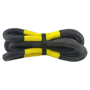 custom 28mm x 9M PA6 nylon synthetic Towing Strap rope for marine trailer winch boat winch
