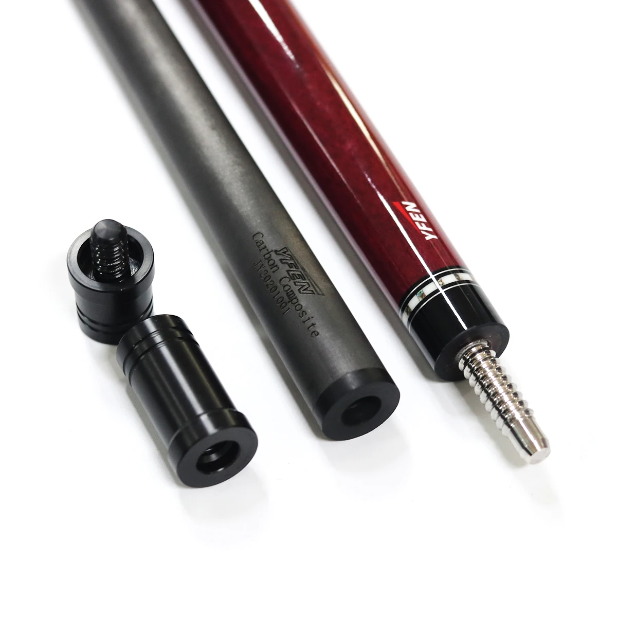 YFEN Jump Break Cue - Carbon Fiber Shaft & Maple Wood Butt