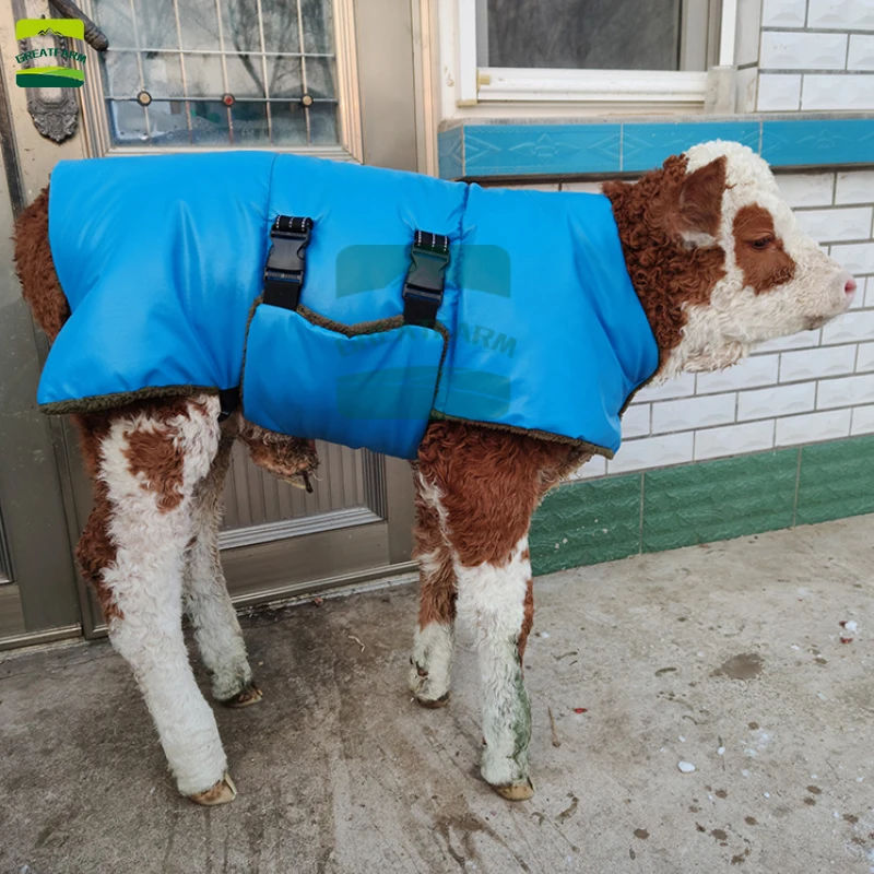 Chaleco de becerro de vaca ropa de abrigo de becerro de textura suave  impermeable grueso para granja ANGGREK Otros