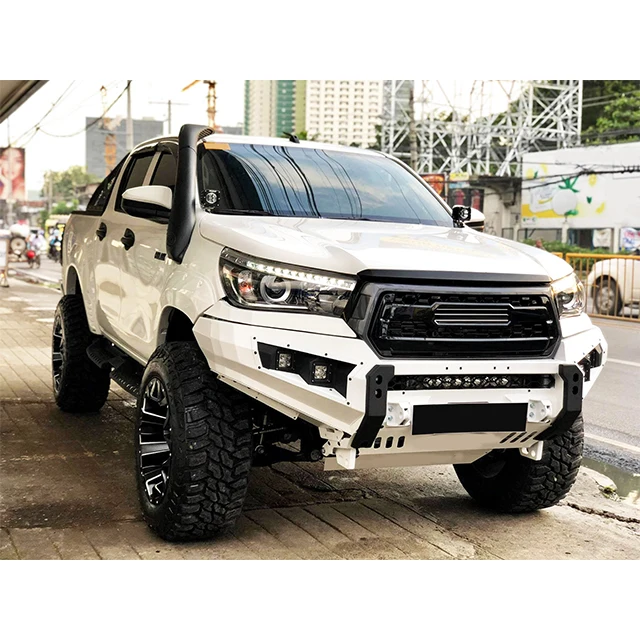 Le-star4x4 for Pick up 4X4 Accessories Front Rear Bumpers Bull Bar for Hilux Revo Rocco TRD 2021