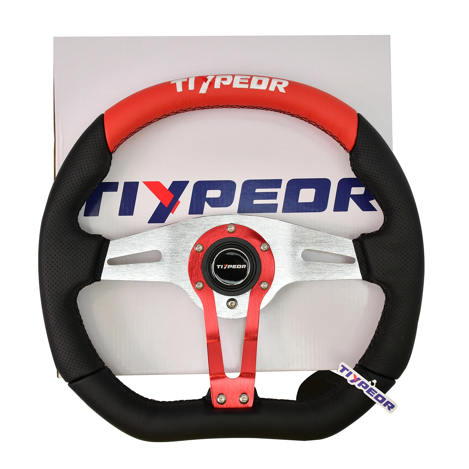 TIYPEOR New Universal 350 Leather D-shaped Deep Disc Splicing