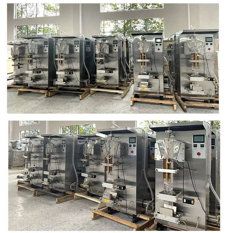 High Efficiency Sachet Pure Water Making Filling Sealing Packaging