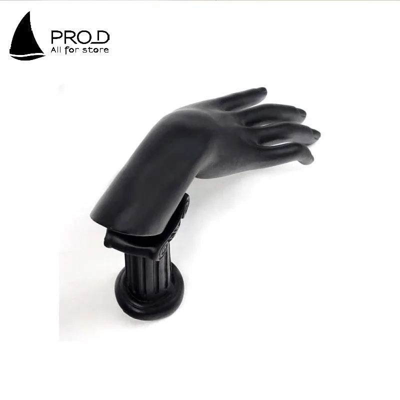 Plastic Resin Elegant and Slender Hand Mannequin Jewelry Bracelet Display Column Style