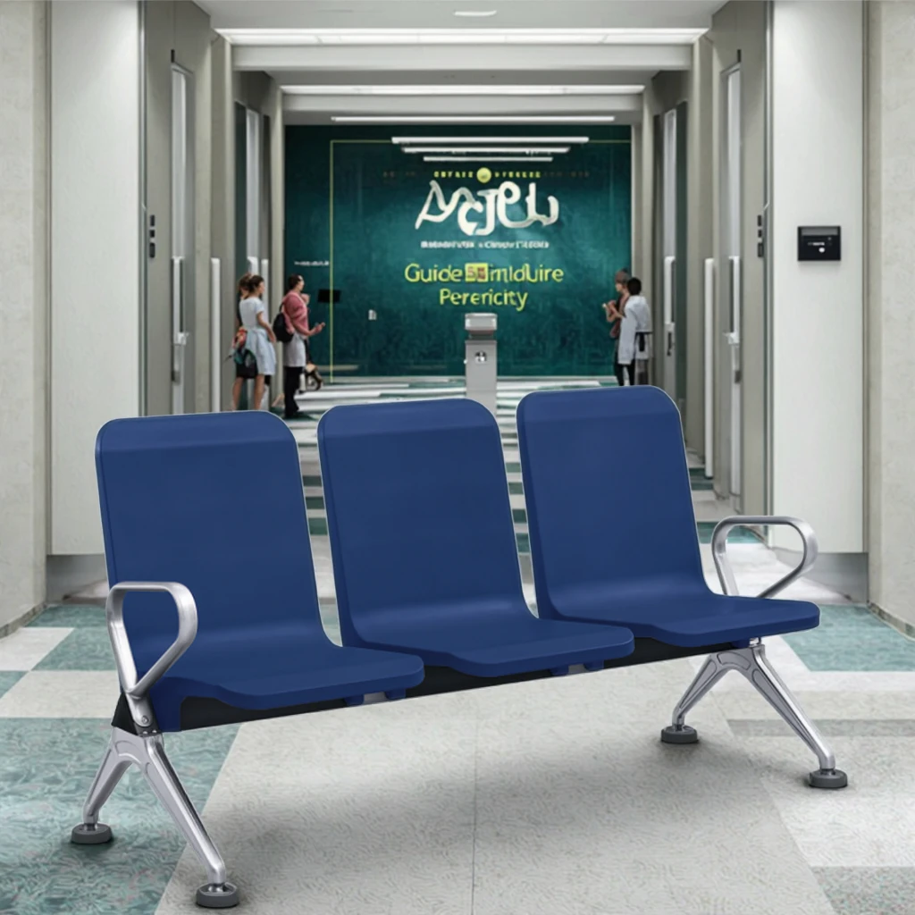 Industrial-Grade Steel Skeleton Seating for High-Usage Public Facilities 2