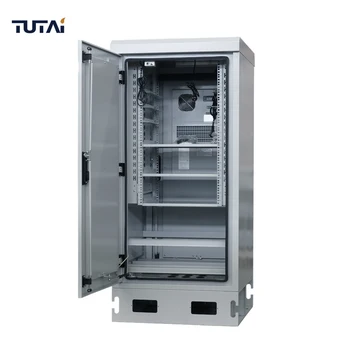 Customized 42U 47U outdoor cabinet with cooling system  telecom cabinet enclosure