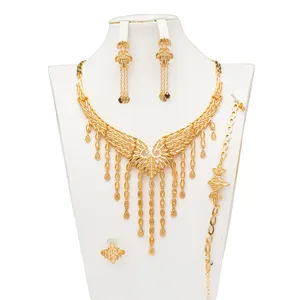 Jewelry Accessories for Teenagers Chain Necklace Women Jewelry for Gift for Party Wholesale Fashion Women Earring Jewelry Set