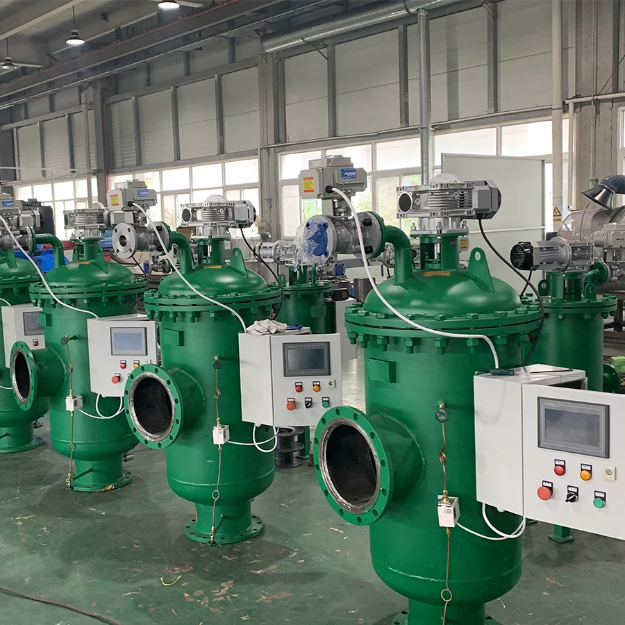 Автоматический самоочищающийся корпус фильтра для воды/самоочищающийся промышленный фильтр для воды/автоматическая фильтрация