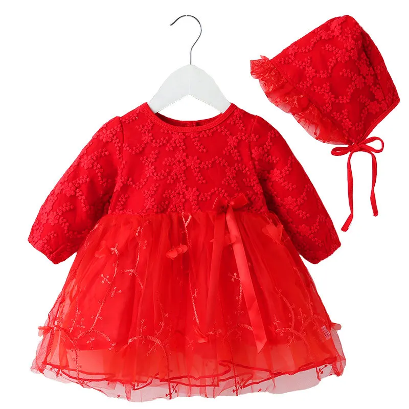 Autumn Newborn 0-3 Years Old Fashion Long Sleeve Clothes Infant Party ...
