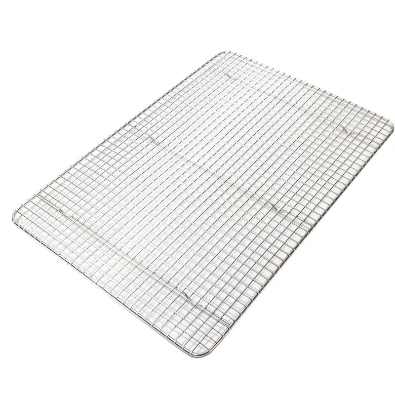 Stainless Steel Wire Cooling Rack For Baking Fits Half Sheet Pans Cool