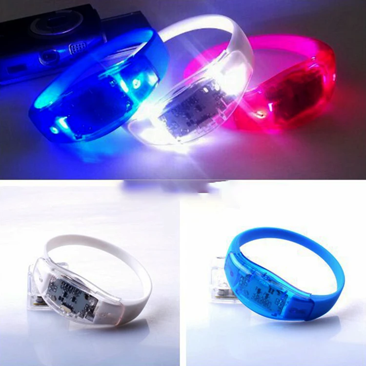 Led Festival Concert Party Wedding Wristbands Event Pulsera Coldplay Xylobands Dmx Soundactived