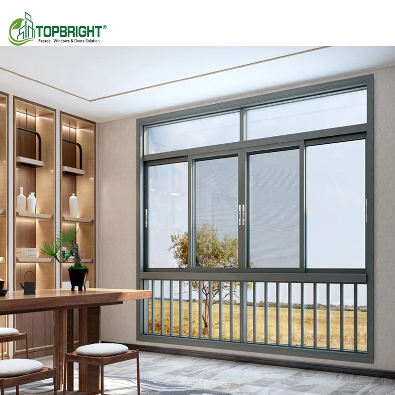 Hotel Energy Efficiency Aluminum Window And Door Hurricane Double Lowe