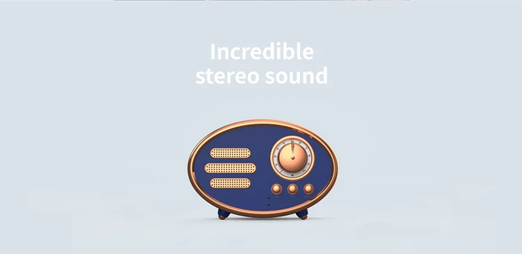 F03 Havit High Quality Strong Power Lautsprecher Mobile Phone Single Sound Loud Wireless Bt Retro Speaker - ANKUX.COM