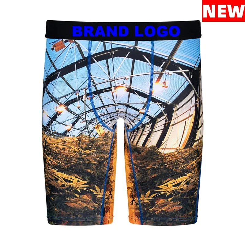 Digital 3D Printed Designer Graphic Ethikaed Underpants Tight Shorts Polyester Spandex Ethikaes Underwear Men Boxer Briefs