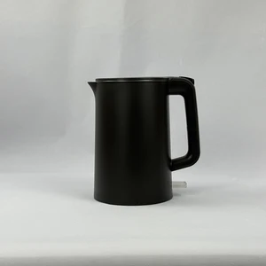 360° Rotatable Base Double Wall Stainless Steel Electric Kettle Portable Auto Shut-Off Boil Dry Protection for Household Use