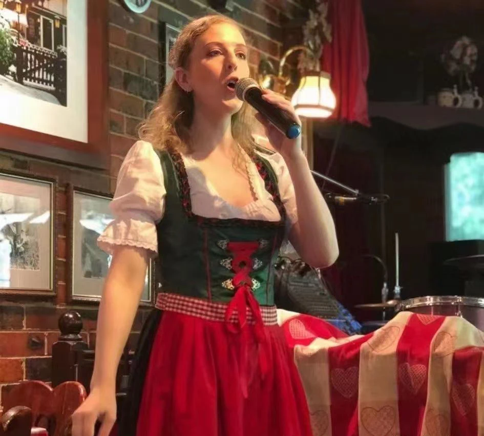 Halloween German Beer Festival Waitress Dress - Retro Cosplay