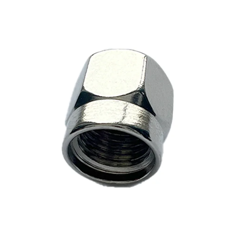 product 905 sma dust cap copper nickel plated internal thread sma male cap-1
