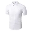 Maglia a maniche corte tinta unita bianca