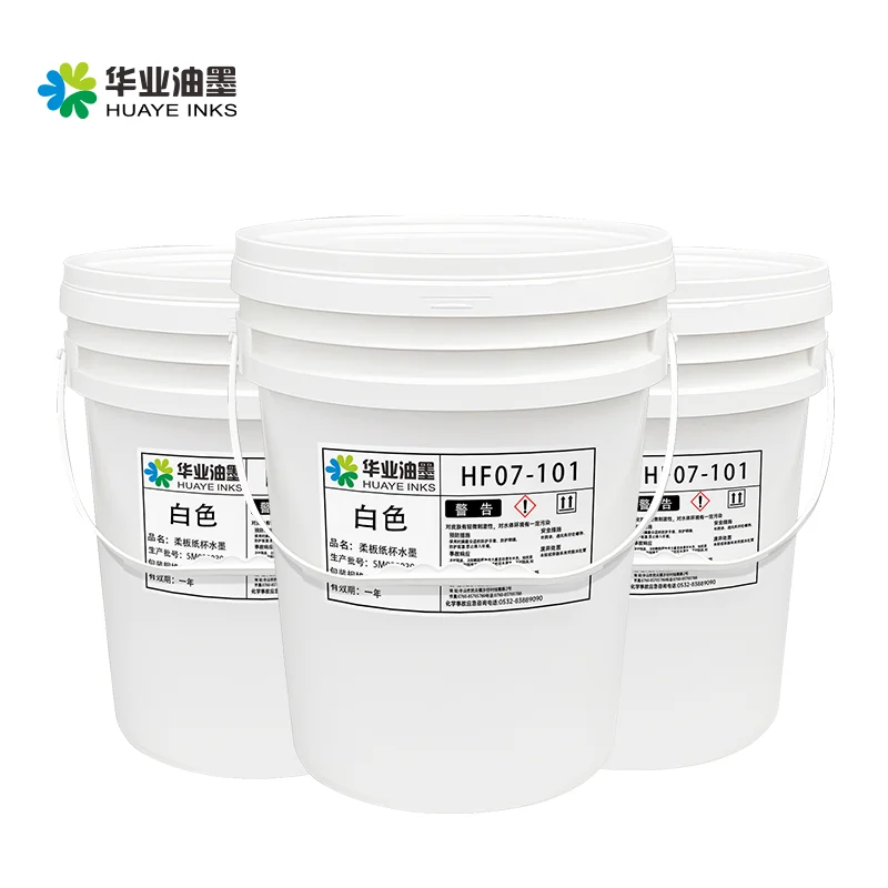 Mga Water-based Ink na Laganap na Ginagamit para sa Pag-print ng Graphics ng Flexo ink sa ibabaw ng mga Tasa at Mangkok na Papel