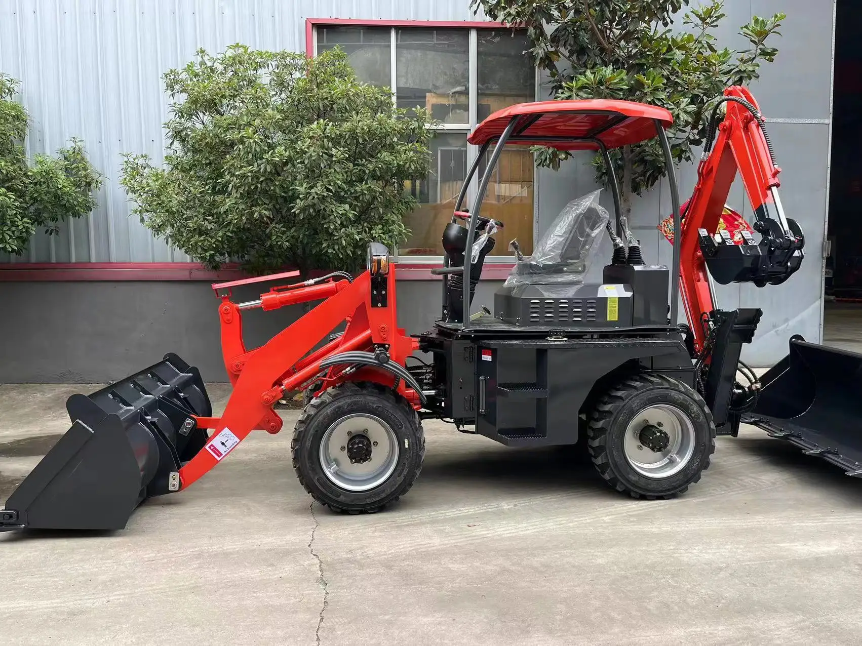 Mini Backhoe Loader With Price Mini Backhoe Excavator Front Wheel