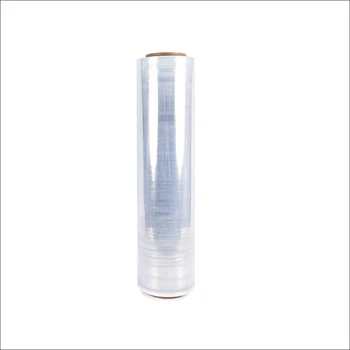 Hot Selling Customized Multi-Specification High Transparency good tensile PE stretch film 20mic