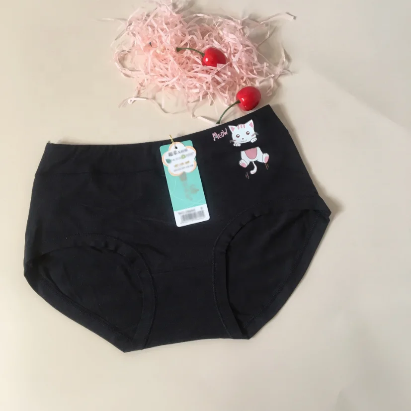 Новое Стильное нижнее белье для девочек, трусики с мультяшным принтом для детей, трусики для девочек из чистого хлопка