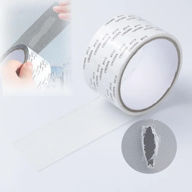 YA SHINE Strong Adhesive mesh fiberglass Screen Tape Mesh window Screen Repair kit Tape