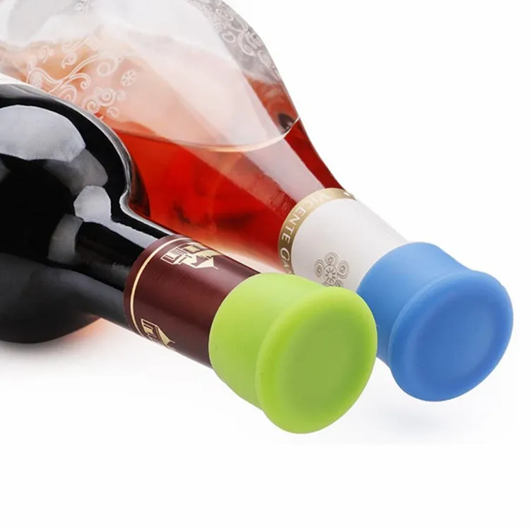 wholesale reusable silicone sparkling bottle cap