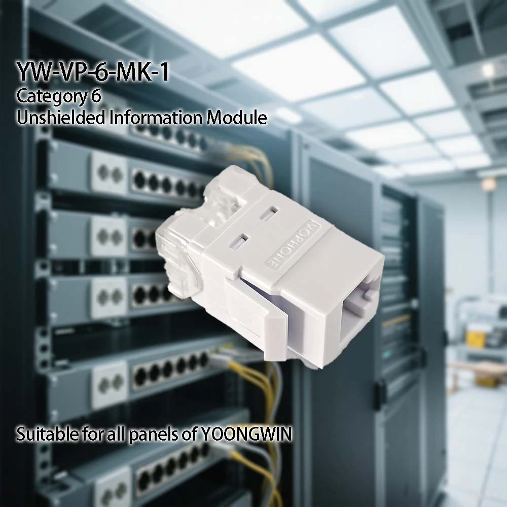 High QualityCategory 6 Unshielded Information Module for Server Room/Data Center manufacture