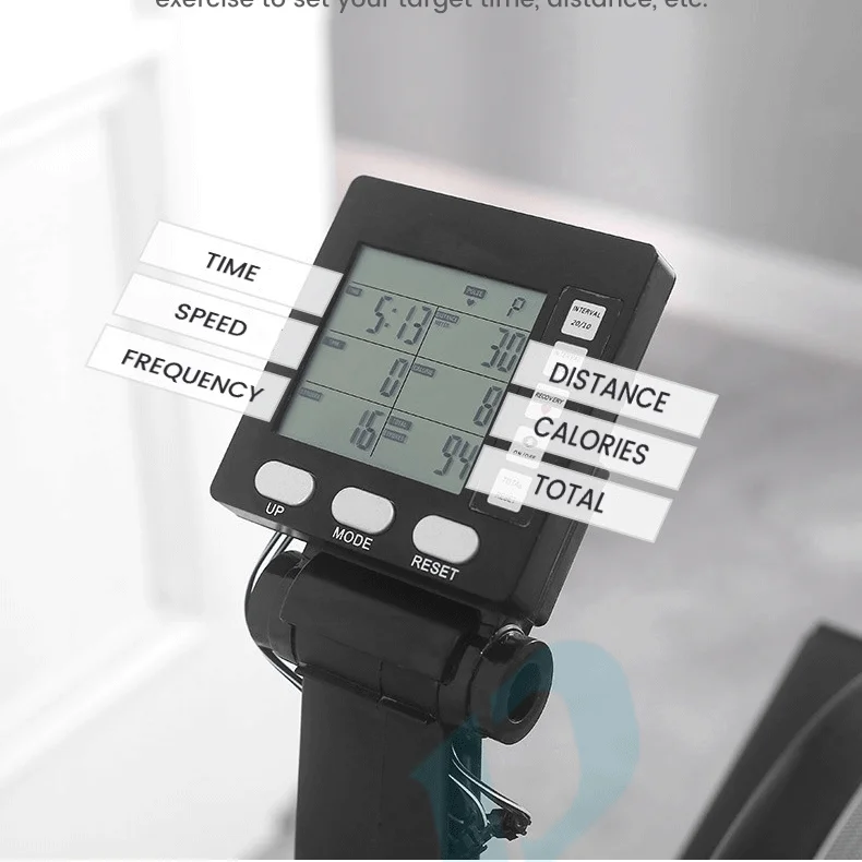 Air Resistance Rower Commercial Gym Fitness Equipment Air Rowers MND-CC08  Air Rowing Machine