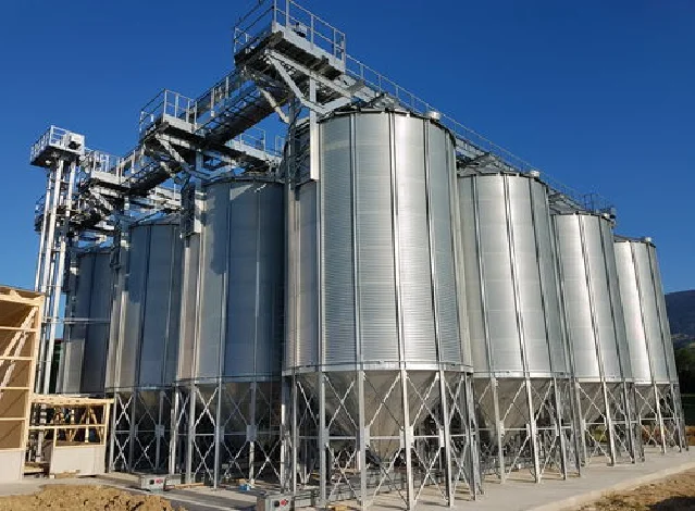 Grain Bin Storage Silo Sidewall Sheet Machine | Grain Silo Sheet Roll ...